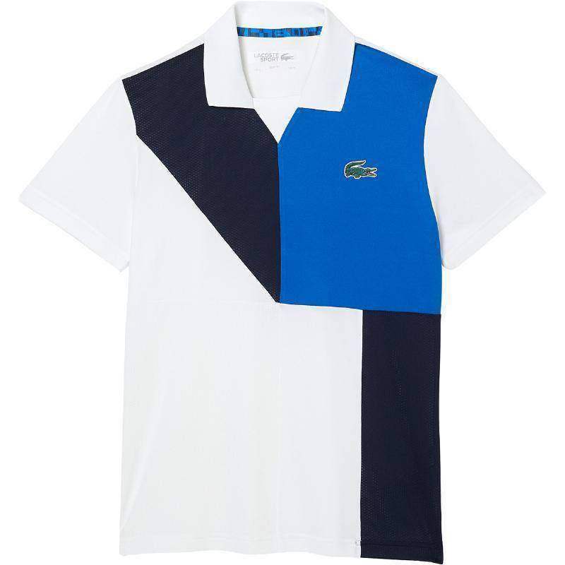 Lacoste Sport Ultra Dry Polo White Navy
