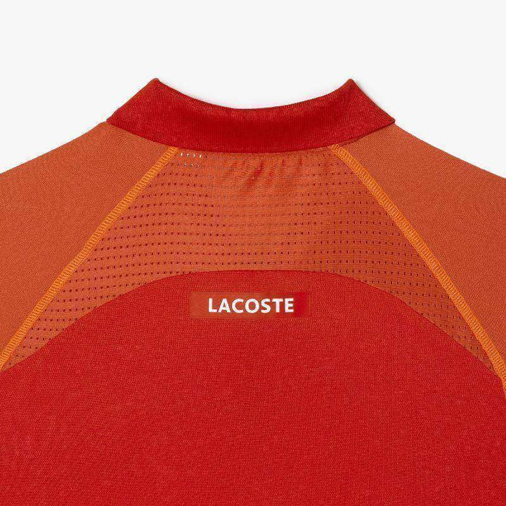 Polo Lacoste Ultra Dry Rojo Naranja