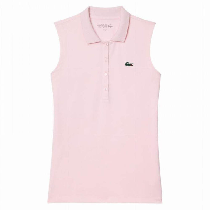 Polo Lacoste Ultra Dry Rosa Mujer