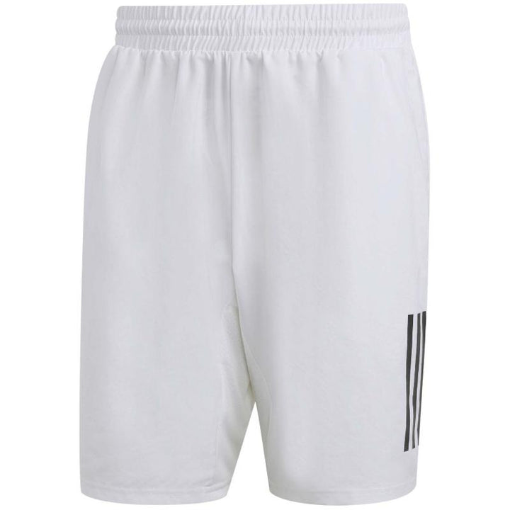 Adidas Club 3 Stripes Shorts White Black