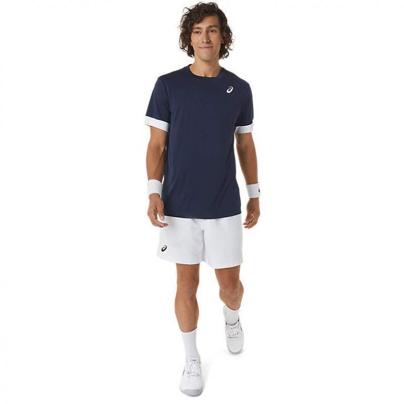 Asics Court 7 White Shorts