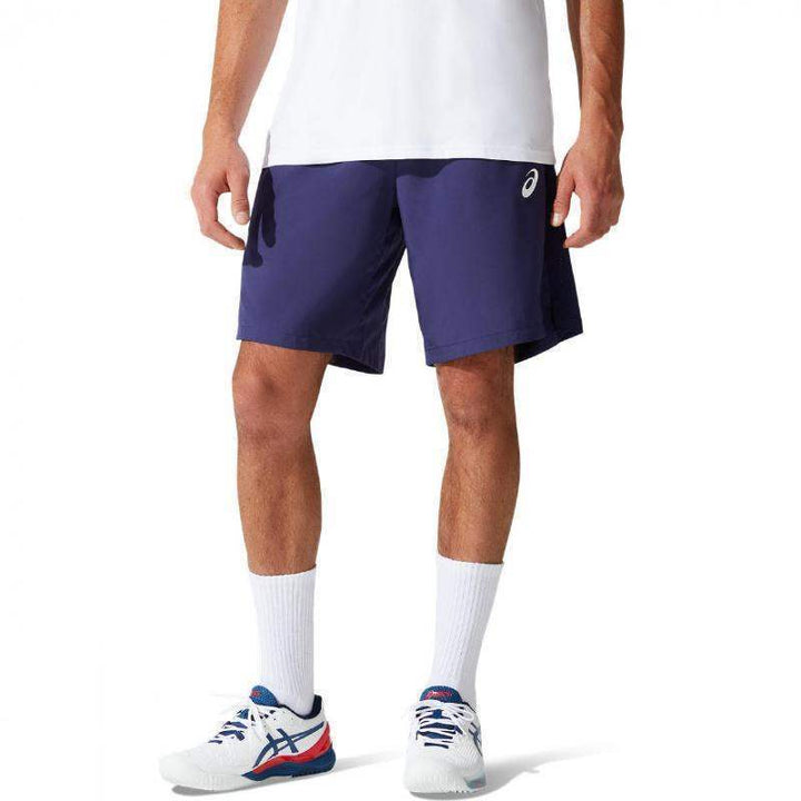 Asics Shorts Court 9In Azul Peacoat