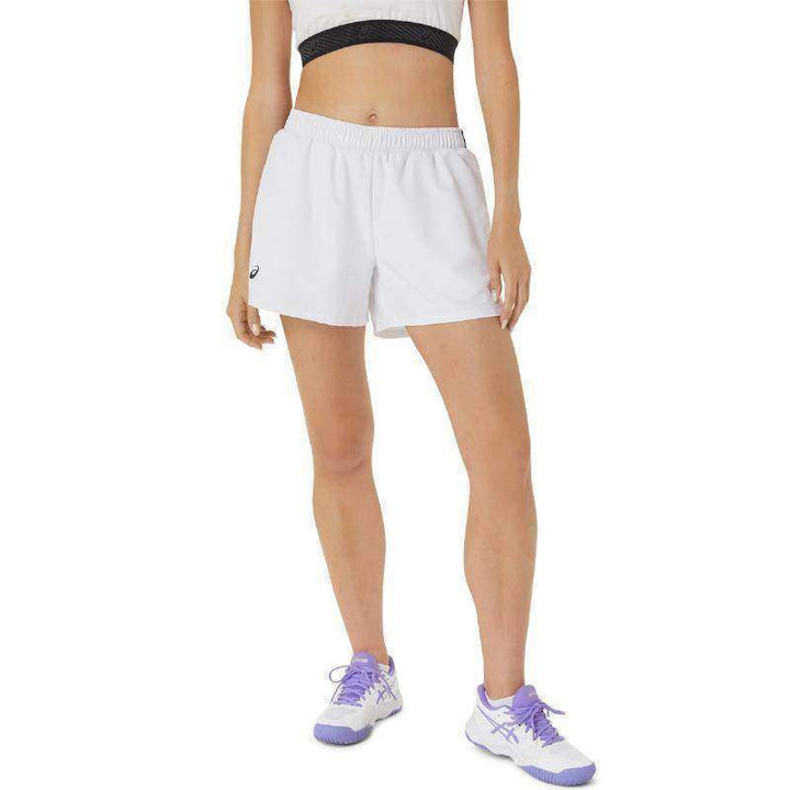 Asics Court White Navy Women's Shorts