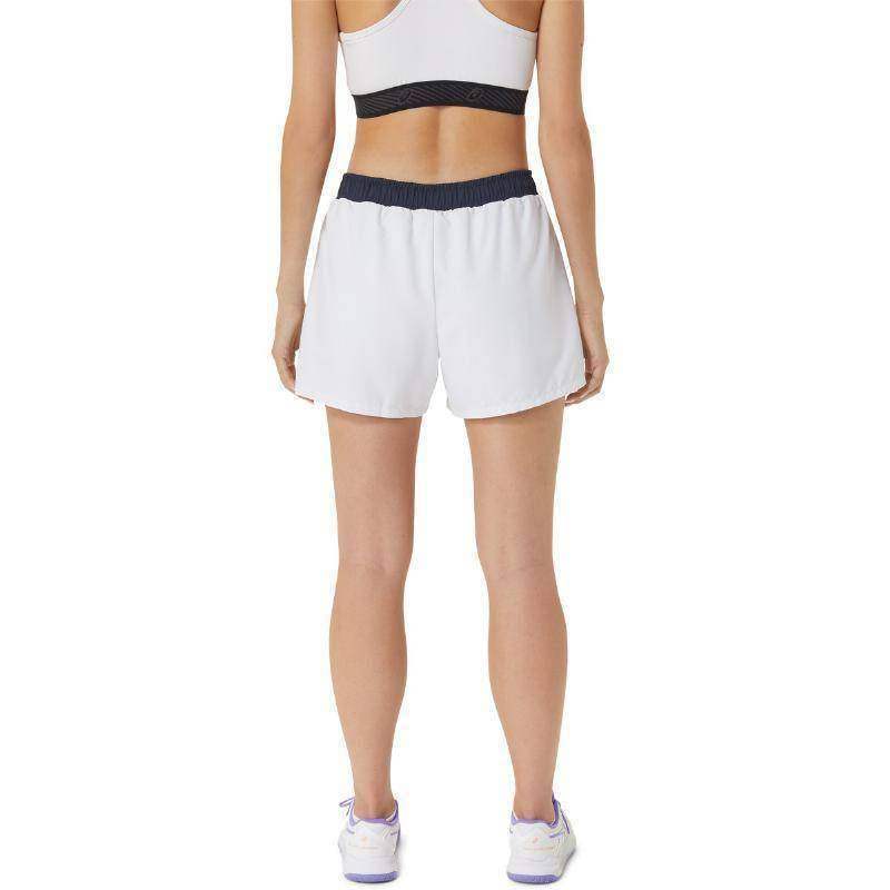 Asics Court White Navy Women's Shorts