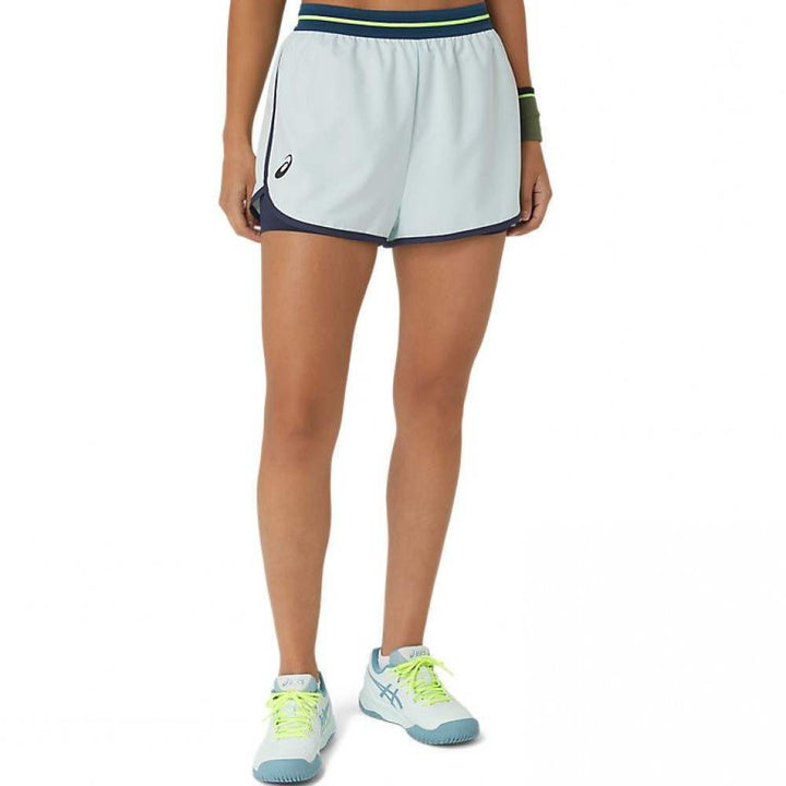 Asics Match Shorts Sea Blue Woman