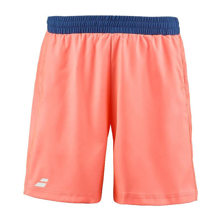 Babolat Play Orange Dark Blue Shorts