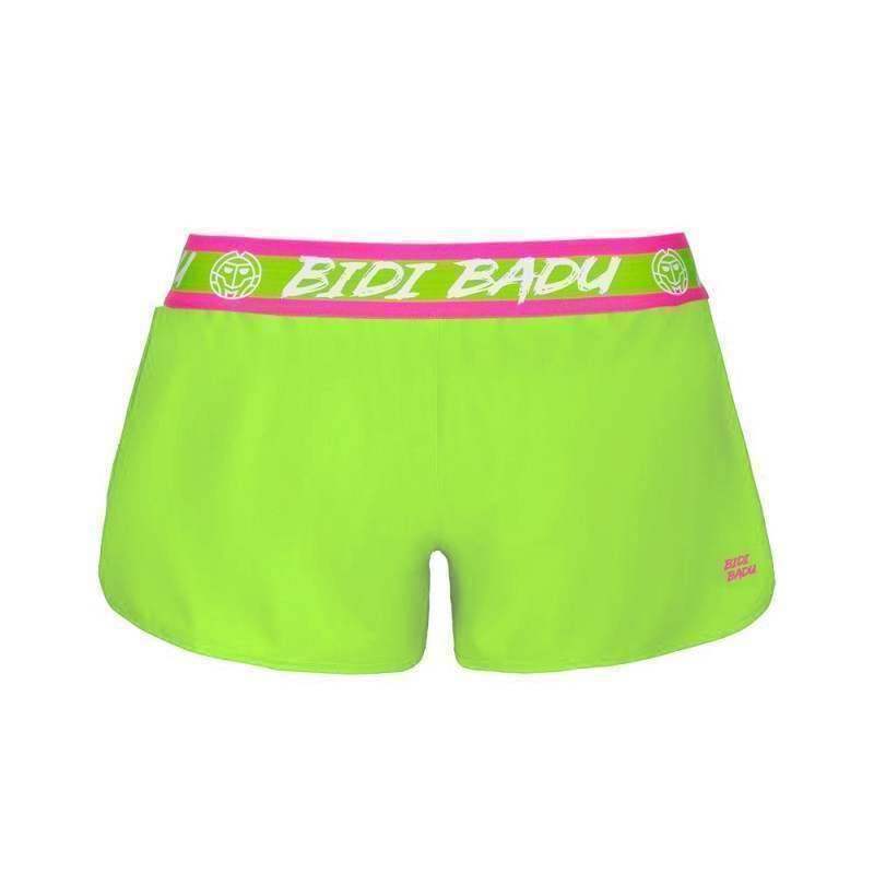 Short Bidi Badu Tiida Neon Green Pink Woman