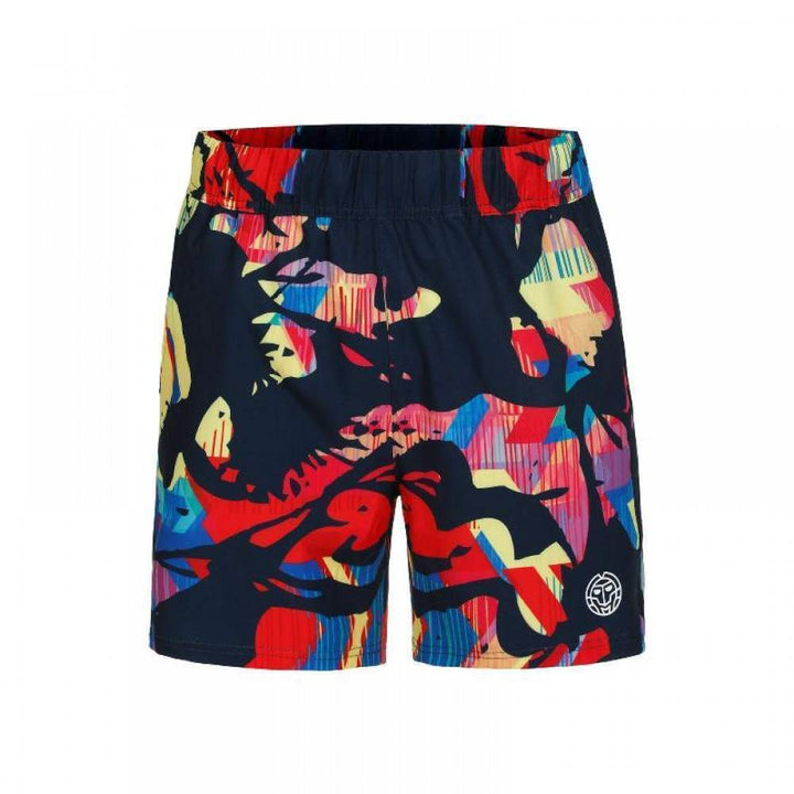 Short Bidi Badu Wild Arts 7 Polegadas Azul Escuro Vermelho Mix