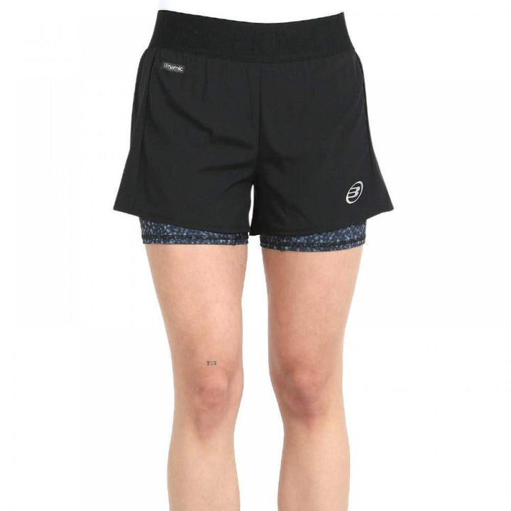 Bullpadel Breca Black Women's Shorts