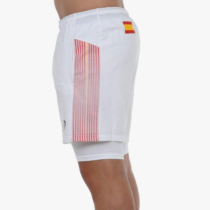 Bullpadel FEP Elato White Shorts