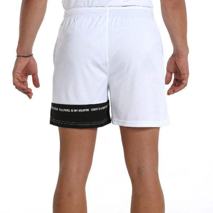 Bullpadel Orzar White Shorts