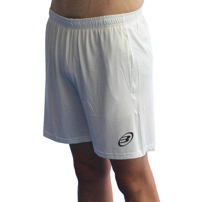 Shorts brancos de desempenho Bullpadel