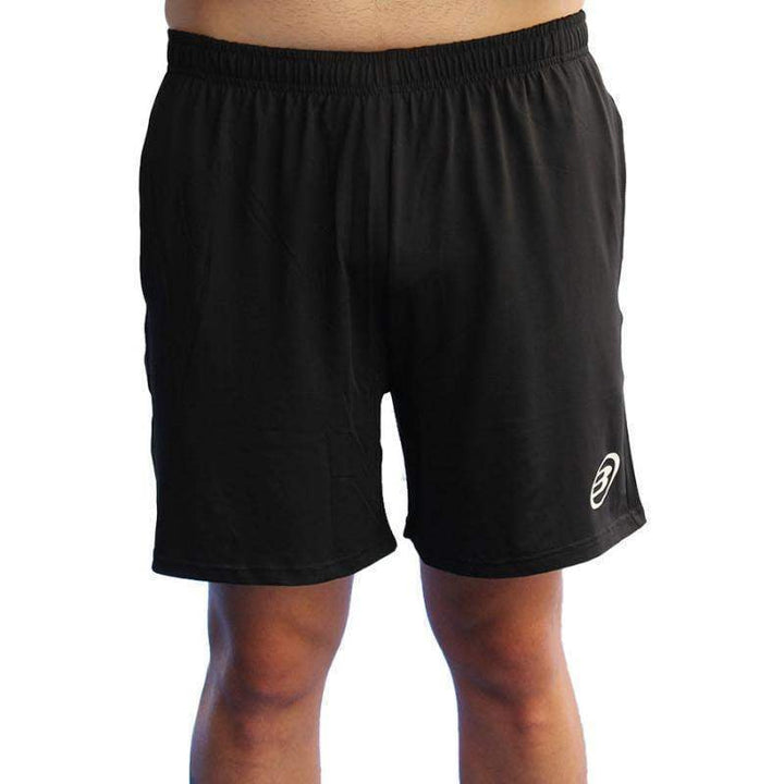 Shorts pretos de desempenho Bullpadel