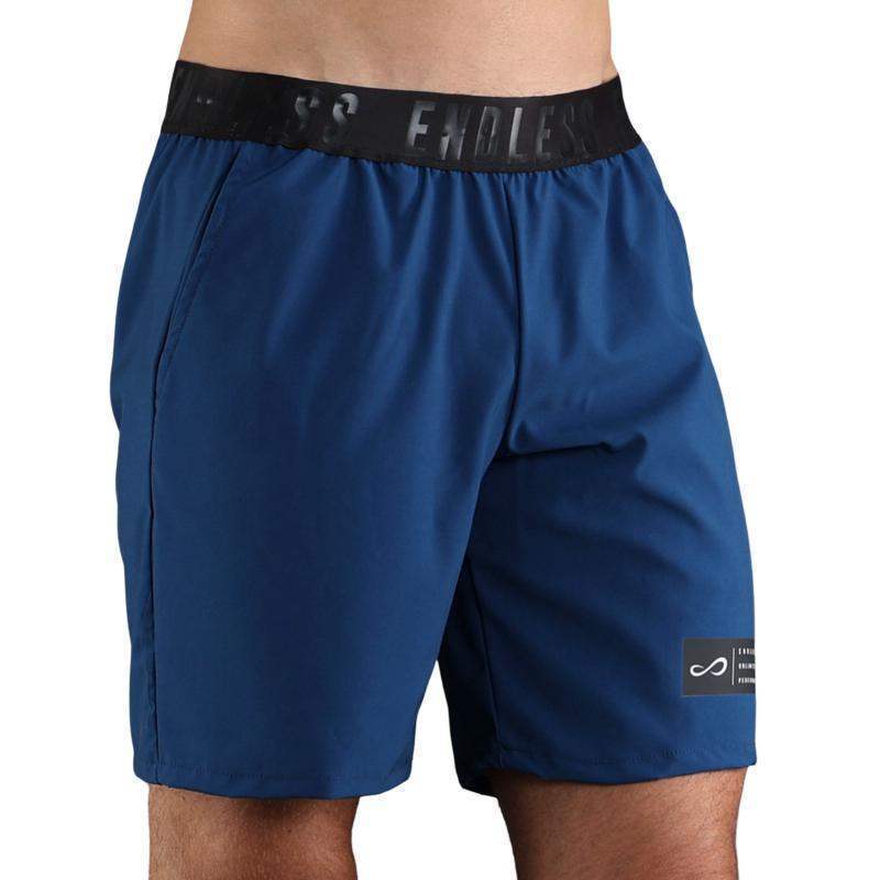 Shorts azuis icônicos Endless Ace