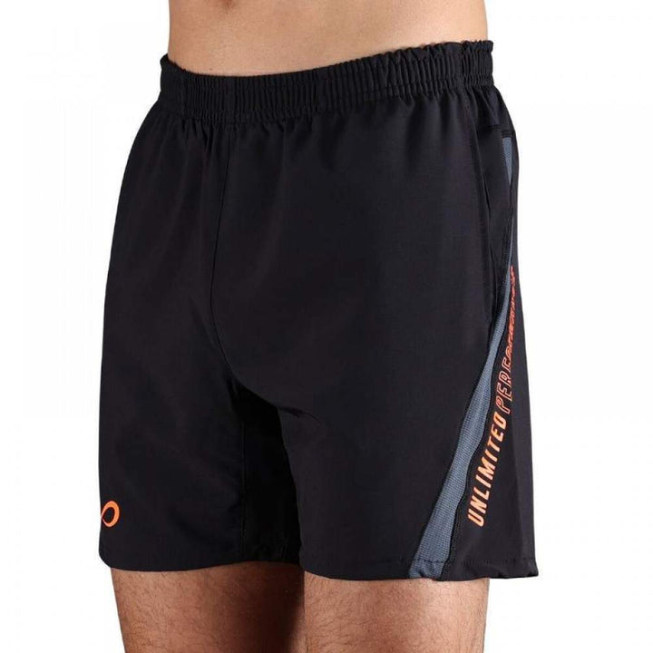 Endless Storm Shorts Black Orange