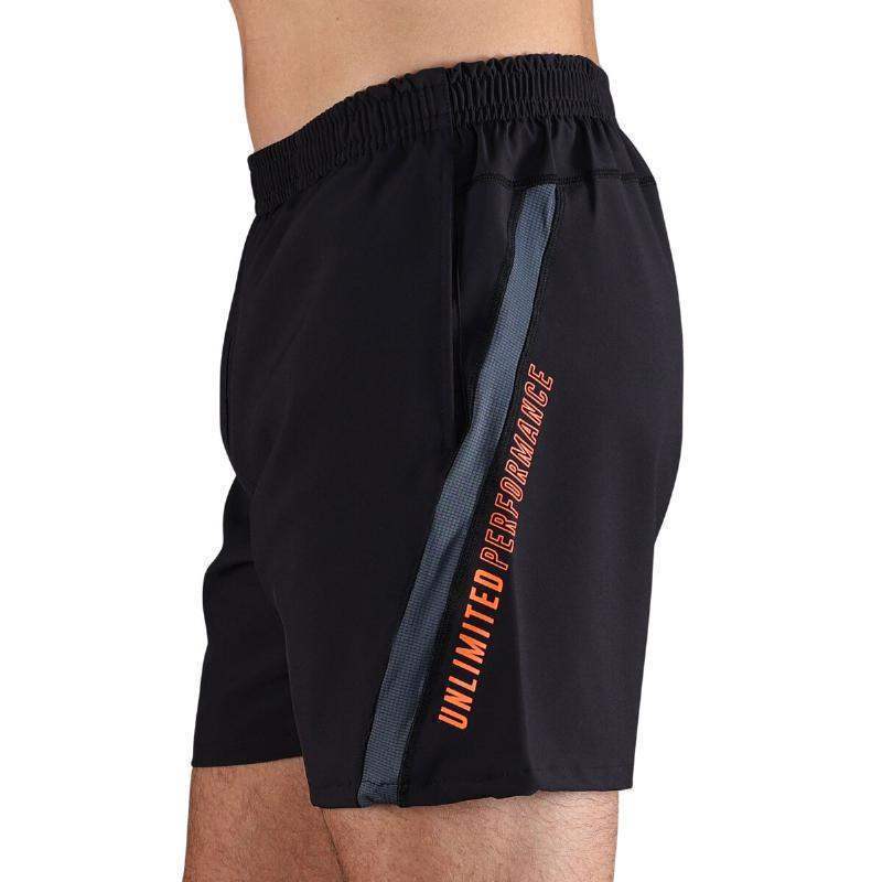 Endless Storm Shorts Black Orange