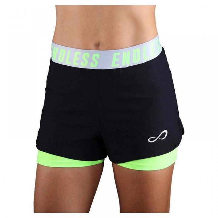 Endless Tech Iconic Shorts Black Green