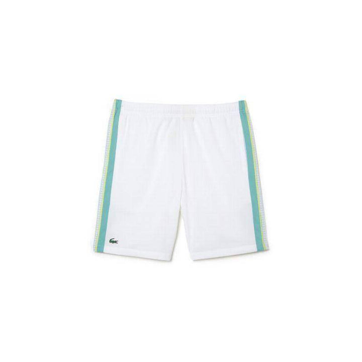 Shorts Lacoste Recycled Polyester White Green