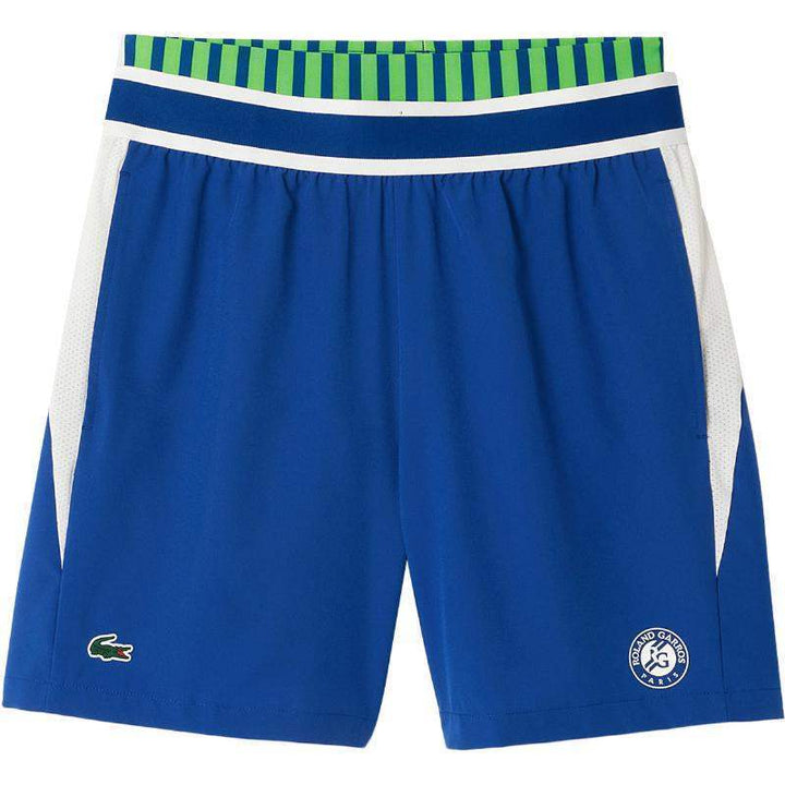 Calções Lacoste Roland Garros azul branco verde