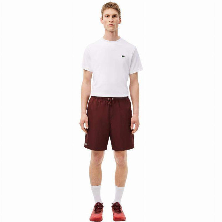 Lacoste Sport Bordeaux Shorts