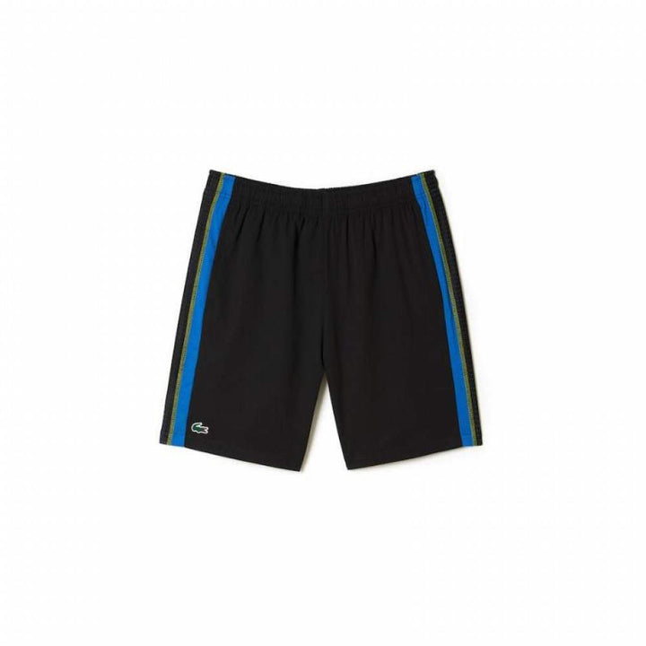 Lacoste Sport Shorts Black Yellow