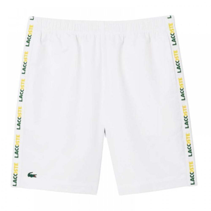 Calções Lacoste Sportsuit Branco Verde