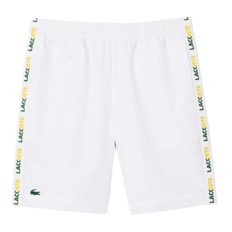 Calções Lacoste Sportsuit Branco Verde