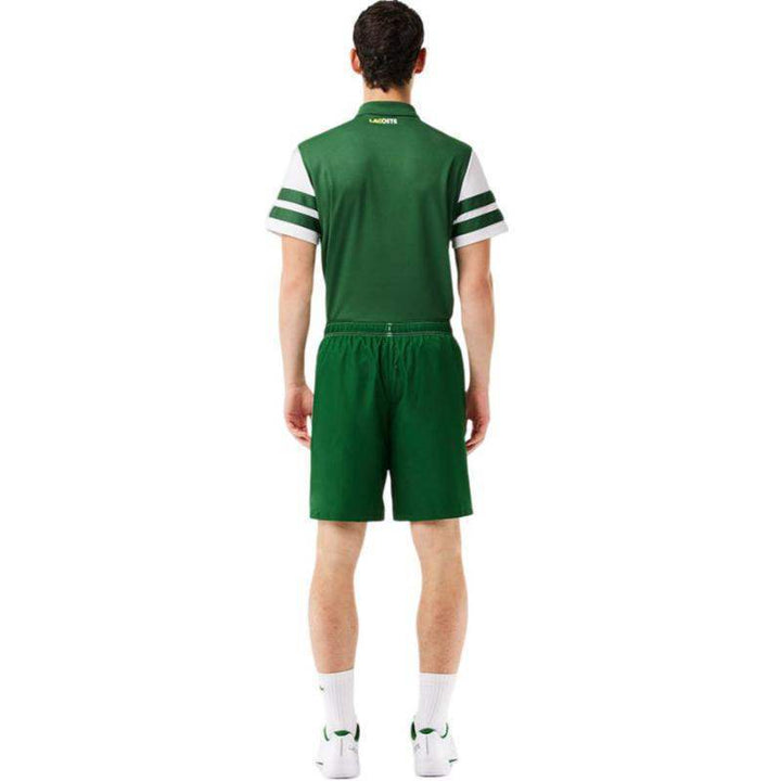 Calções Lacoste Sportsuit Branco Verde