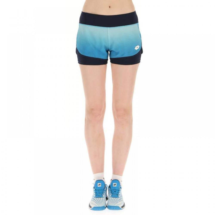 Women's Lotto Top IV Blue Gradient Shorts