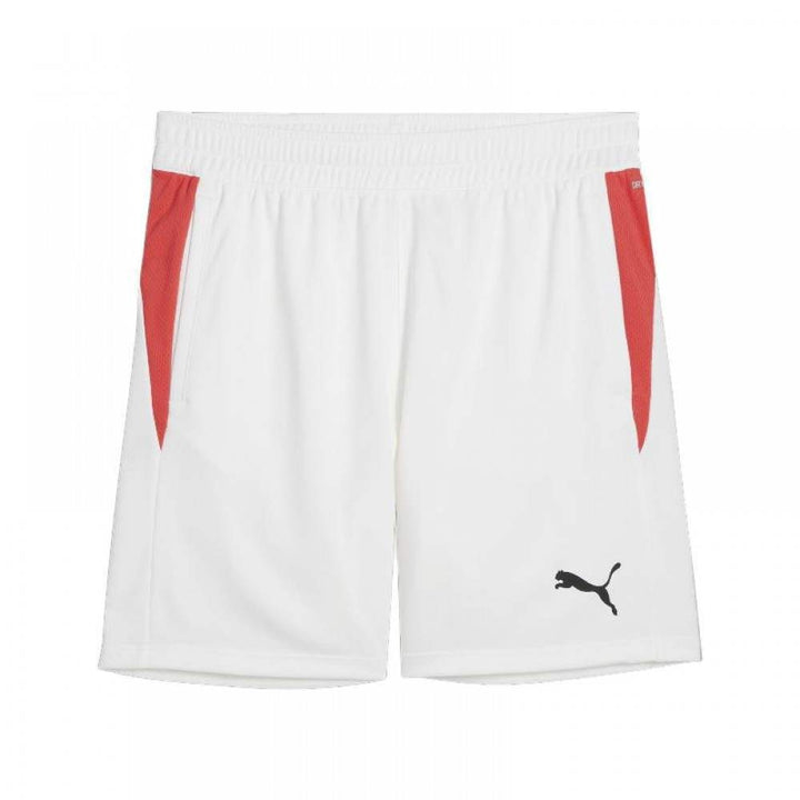 Puma Shorts White Red