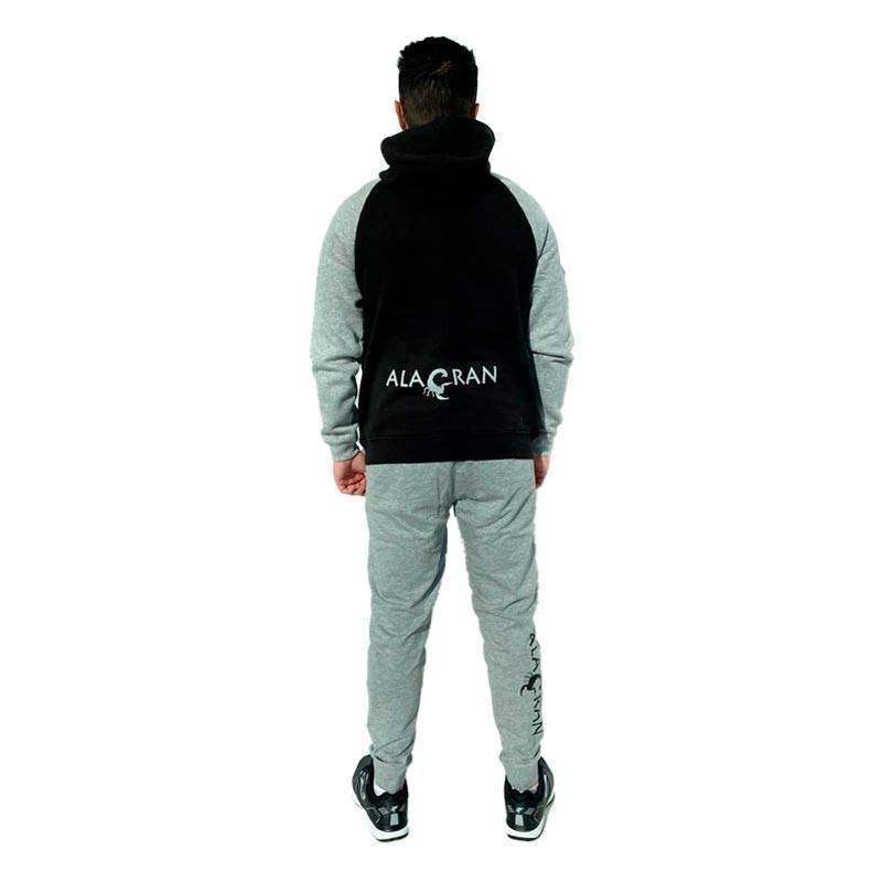 Sudadera Alacran Elite Negro Gris