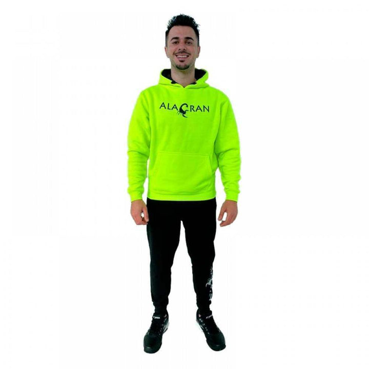 Sweatshirt Alacran Team amarelo fluor preto