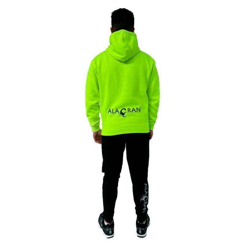 Sudadera Alacran Team Amarillo Fluor Negro