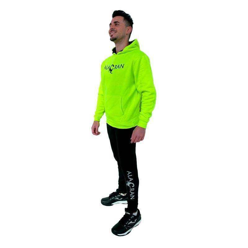 Sweatshirt Alacran Team amarelo fluor preto