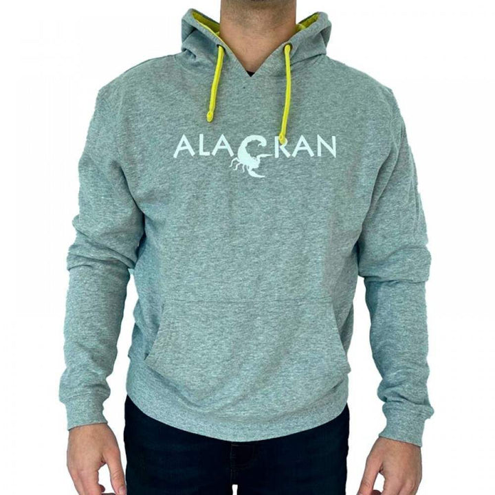 Sweatshirt Alacran Team cinzento amarelo fluor