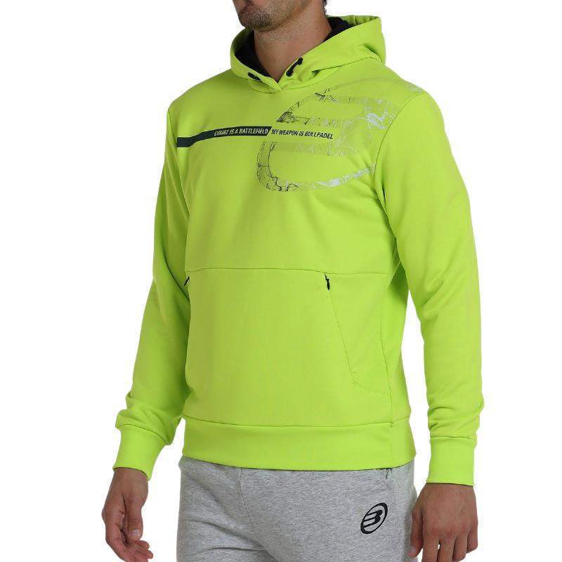 Sudadera Bullpadel Baiona Verde Vibrante