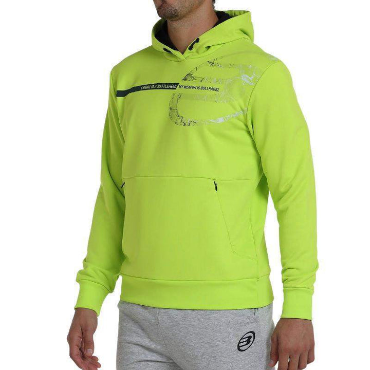 Sudadera Bullpadel Baiona Verde Vibrante