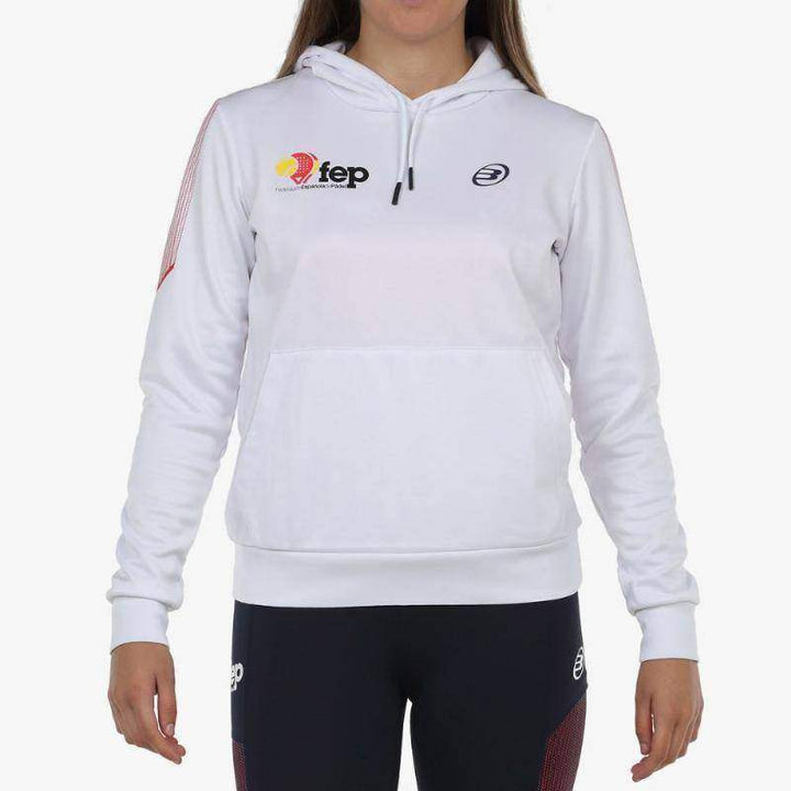 Bullpadel FEP Evoca White Sweatshirt