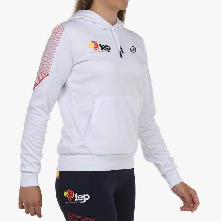 Bullpadel FEP Evoca White Sweatshirt