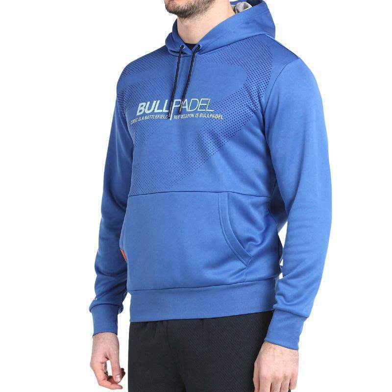 Sudadera Bullpadel Grelo Azul Intenso