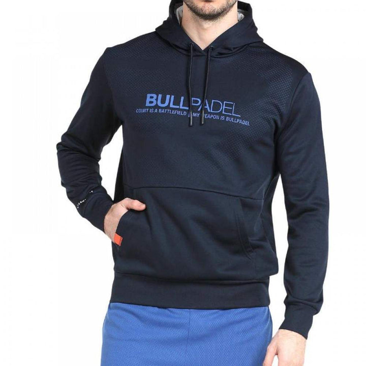 Moletom Bullpadel Grelo Azul Marinho