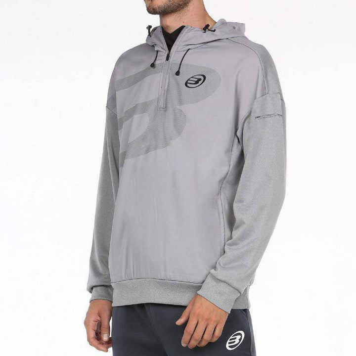 Sudadera Bullpadel Jubon Gris Vigore