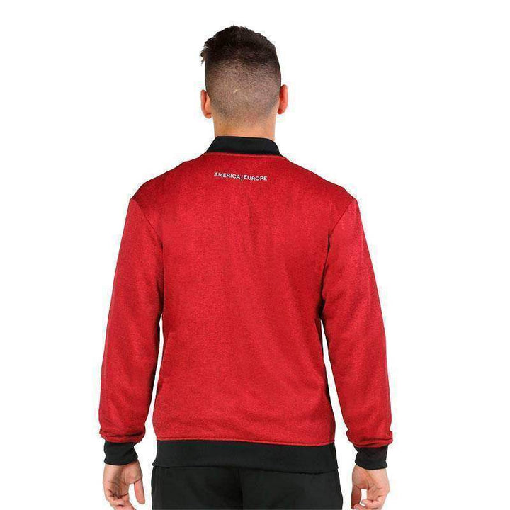 Sudadera Bullpadel Keliox AE Rojo Vigore