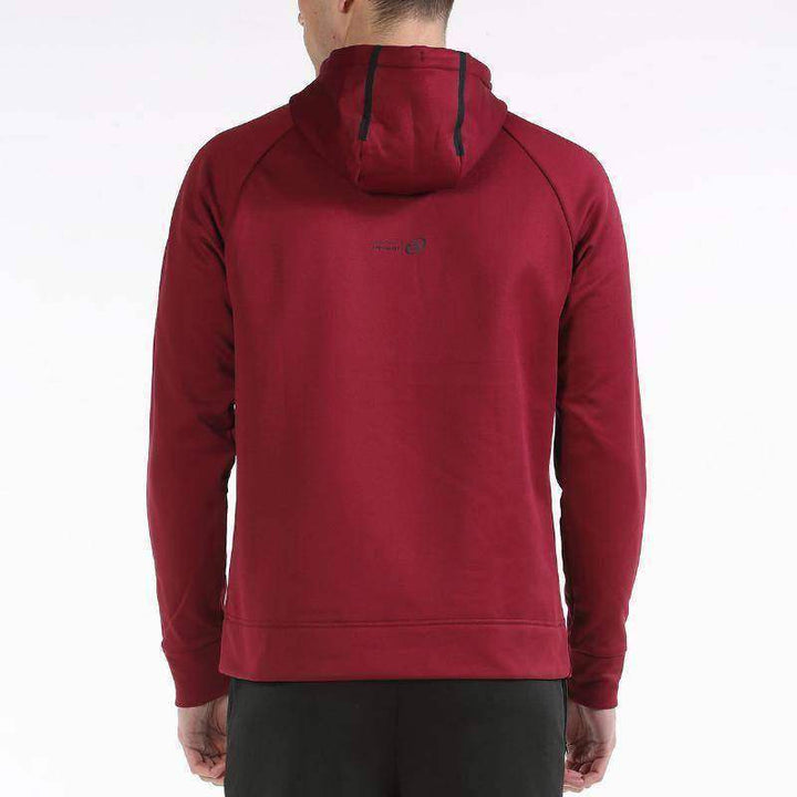 Sudadera Bullpadel Lipis Vino Burdeos