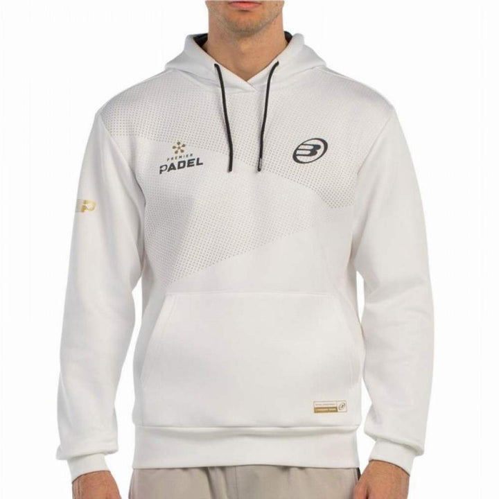 Sudadera Bullpadel Premier Padel Baque Blanco