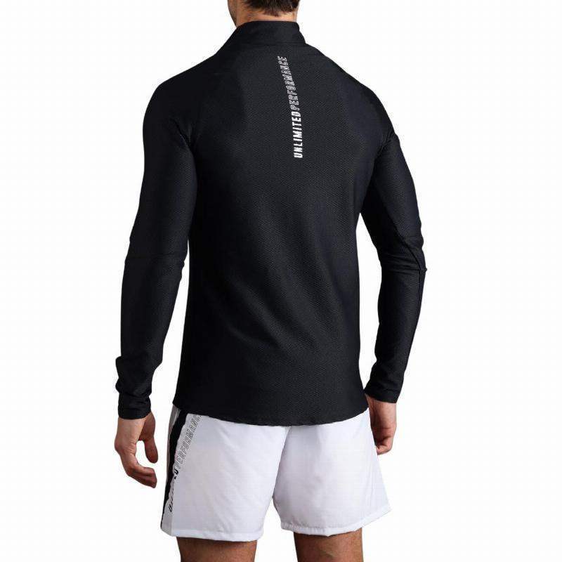 Sudadera Endless Epic II Negro Blanco