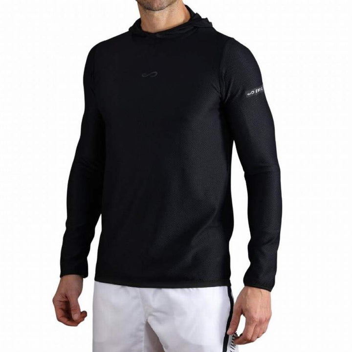 Sudadera Endless Hero Negro Blanco