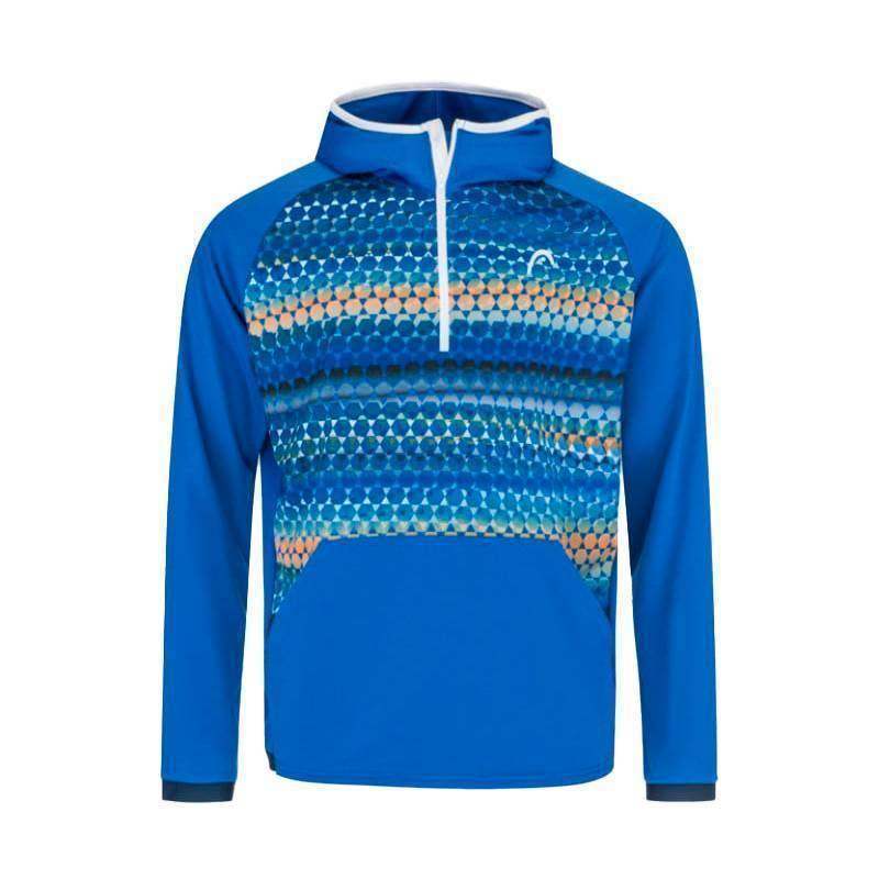 Head TopSpin Sweatshirt Blue French Print