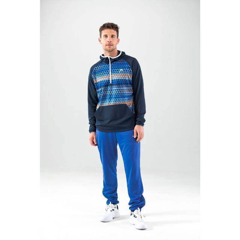 Head TopSpin Dark Blue Print Sweatshirt