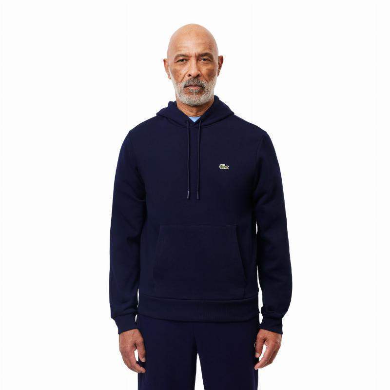 Sweatshirt Lacoste em algodão azul marinho